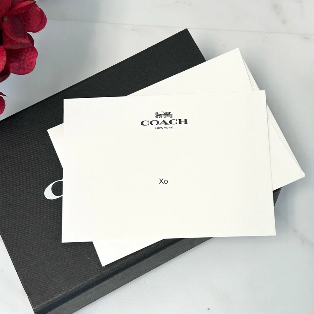 Coach Gift Box and Card